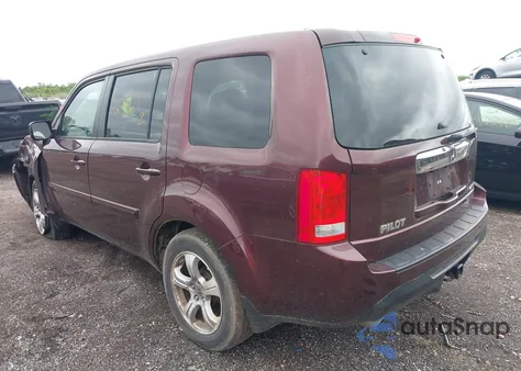 2012 Honda Pilot Ex-L from USA, damaged, VIN 5FNYF4H5XCB077988